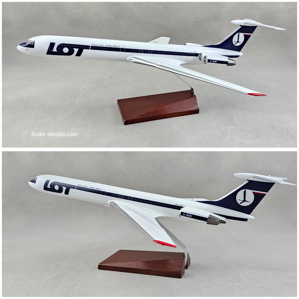 LOT - IL-62M - (1:100)